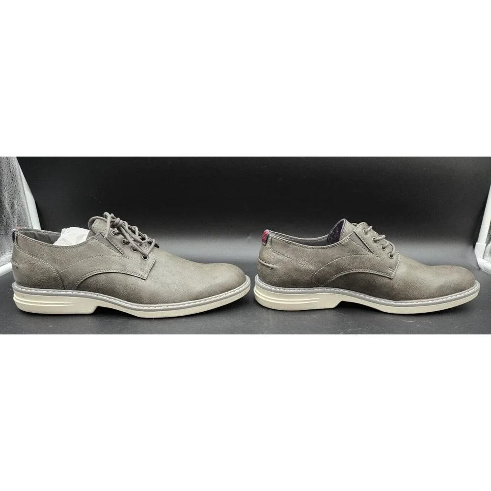 NEW Ben Sherman Mens Shoes Size‎ 8M Countryside Oxford Grey PU Leather